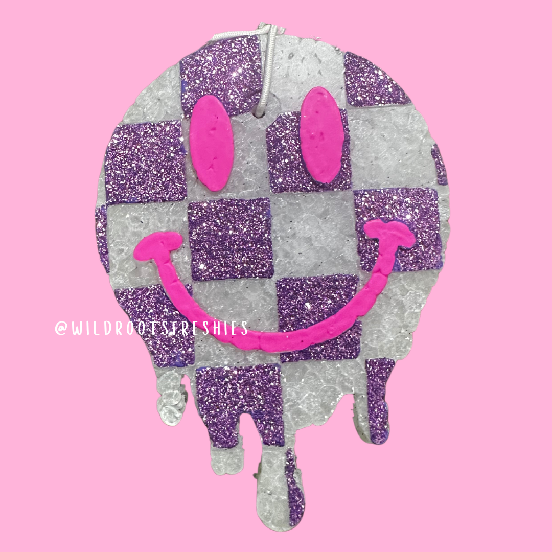 Checkered Smiley Freshie