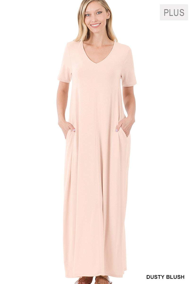 | '- Dusty Blush Maxi