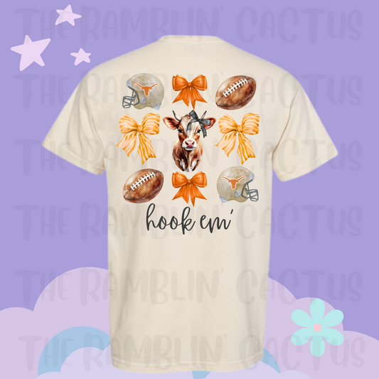 Longhorns Coquette Tee