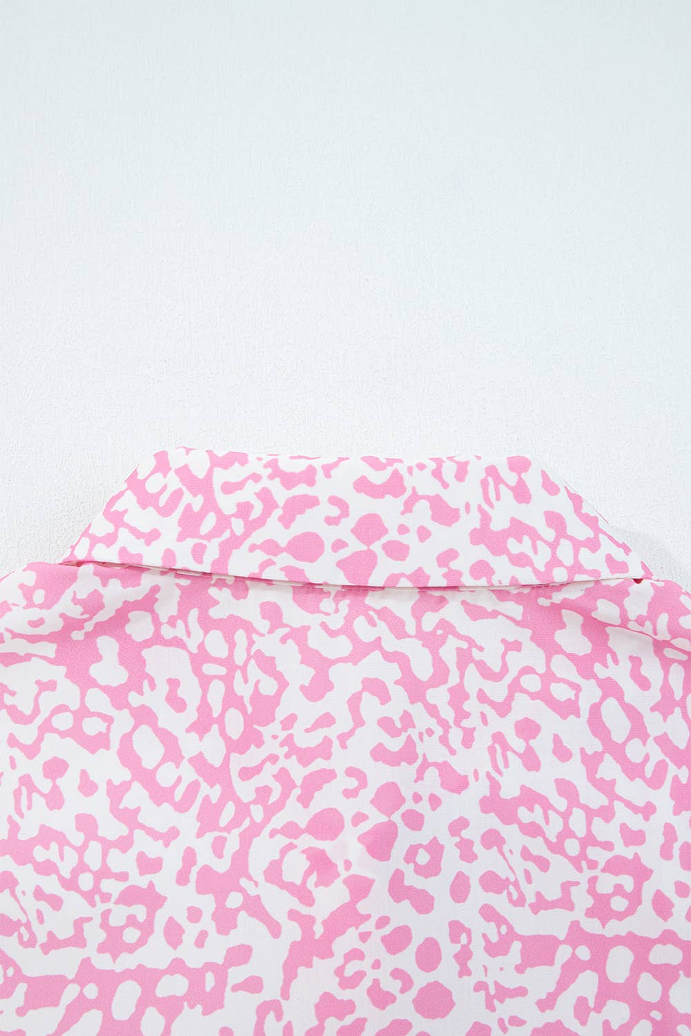 Leopard Patchwork Button-up
