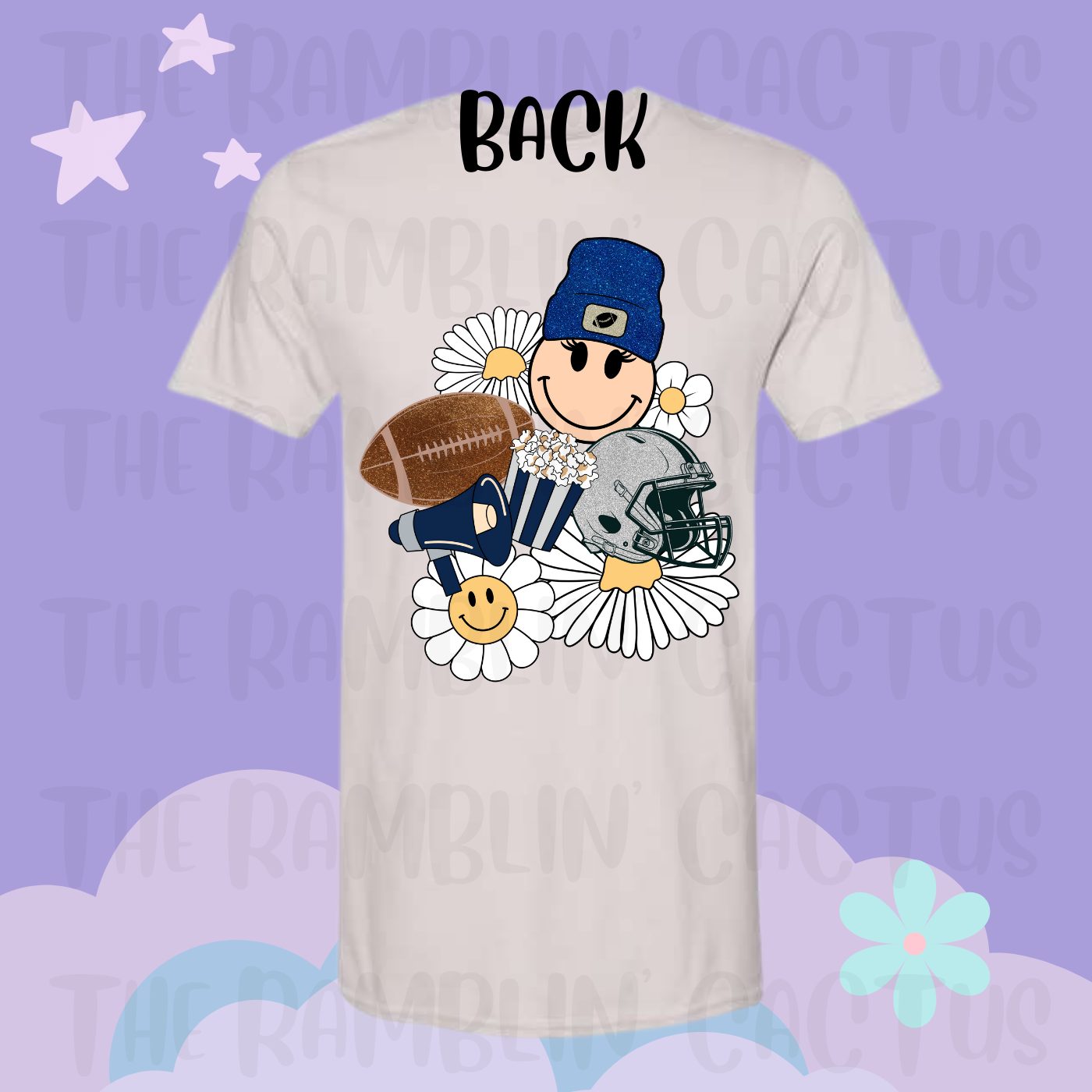 Retro Dallas Tee (Natural)