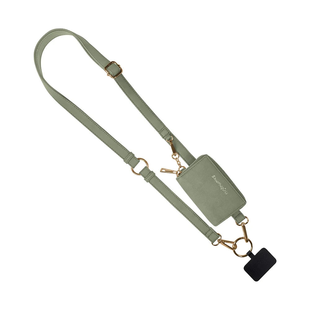 Sage Clip & Go Strap w/Pouch Brushed Vegan Leather