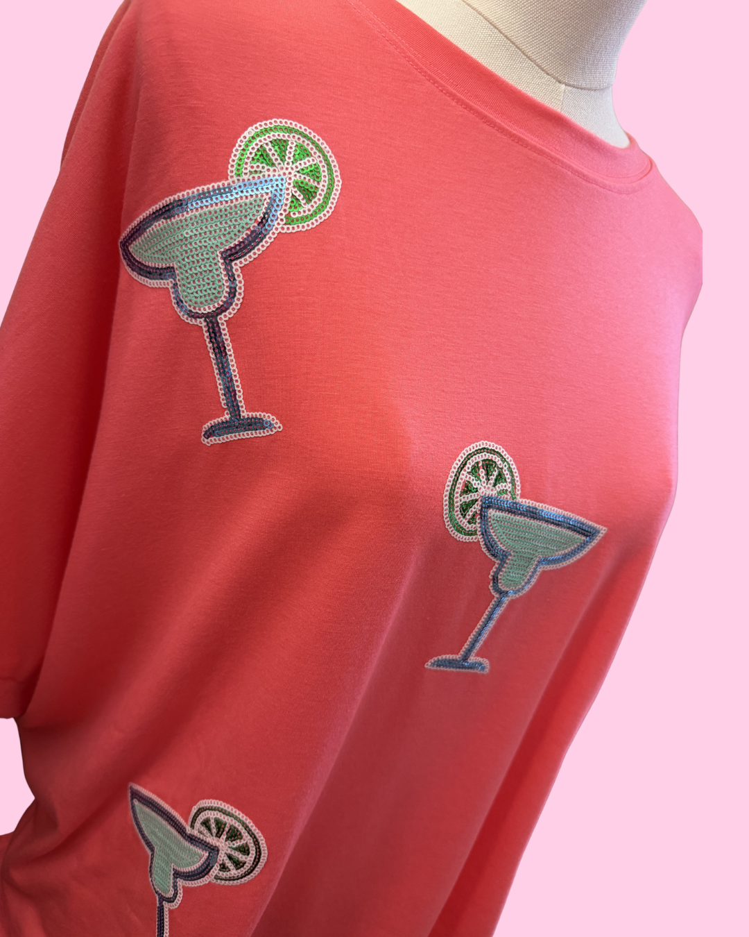 Sequin Margarita Top