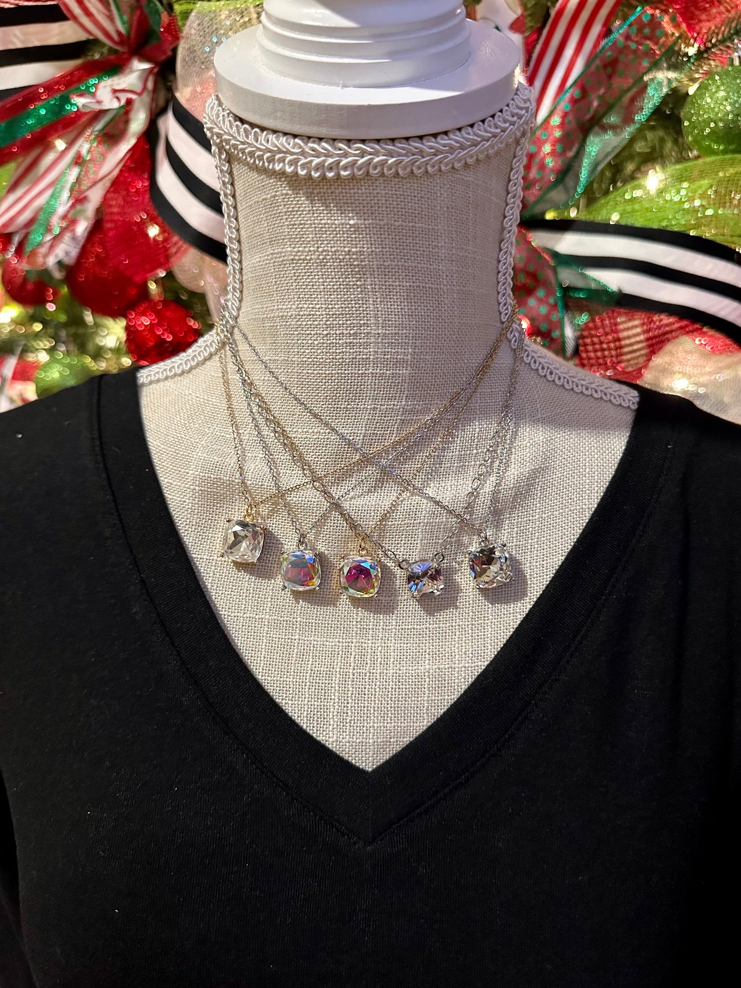 Rhinestone Simple Necklaces