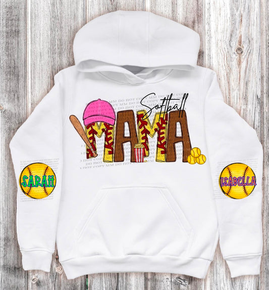 Custom Softball Mama