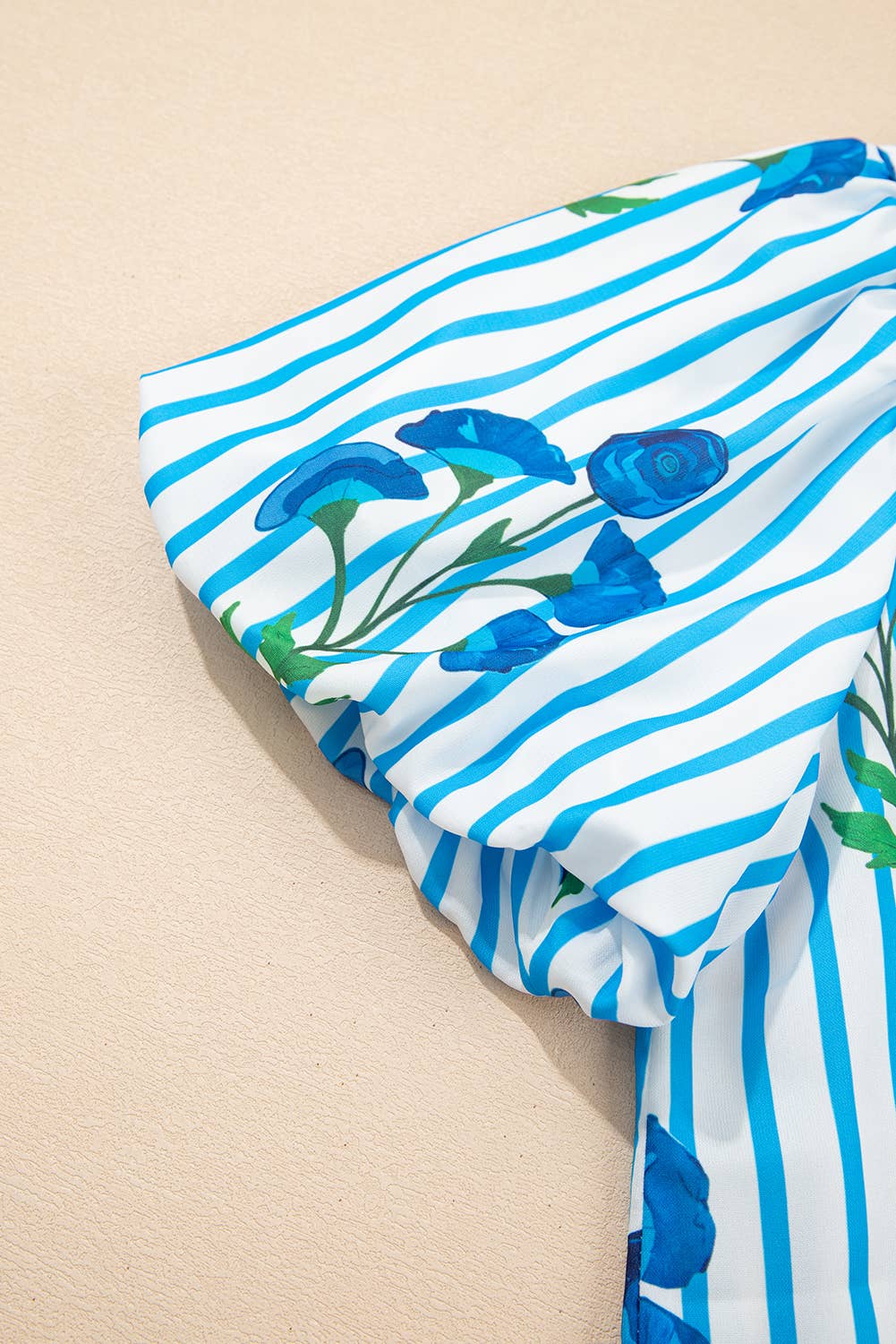 Stripe Floral Top