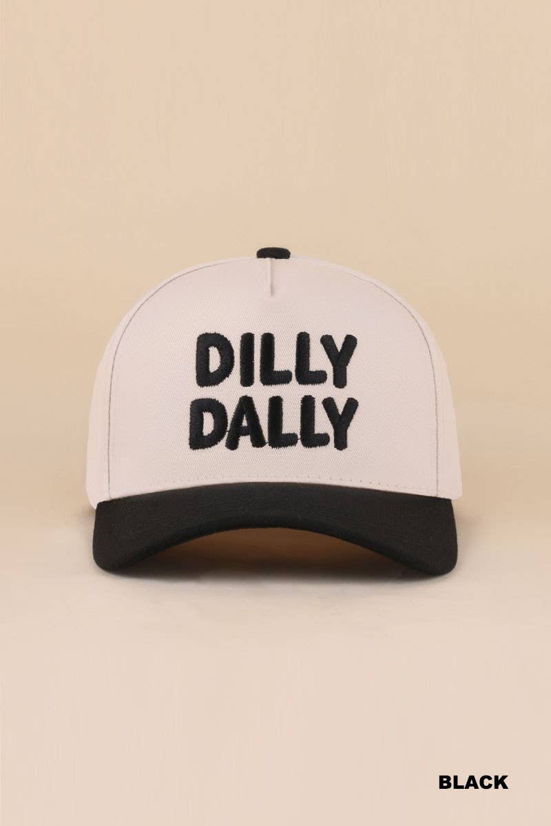 Dilly Dally Two Tone Snapback Hat