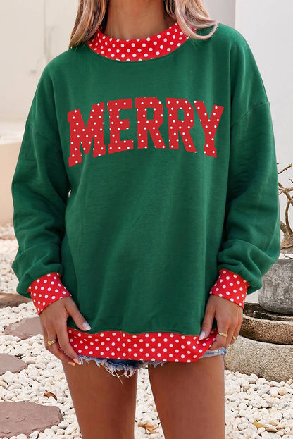 Holiday Mock Neck Sweatshirt