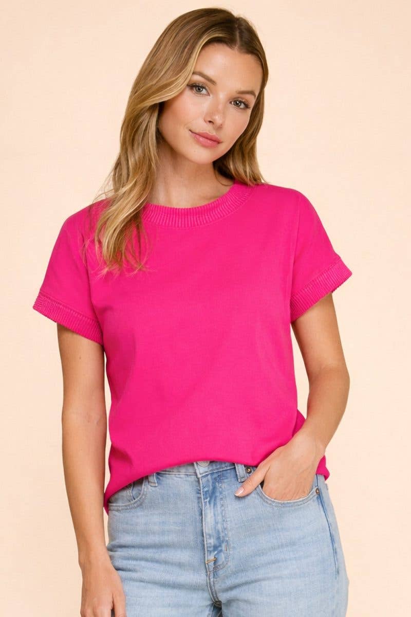 Rib Trim Top