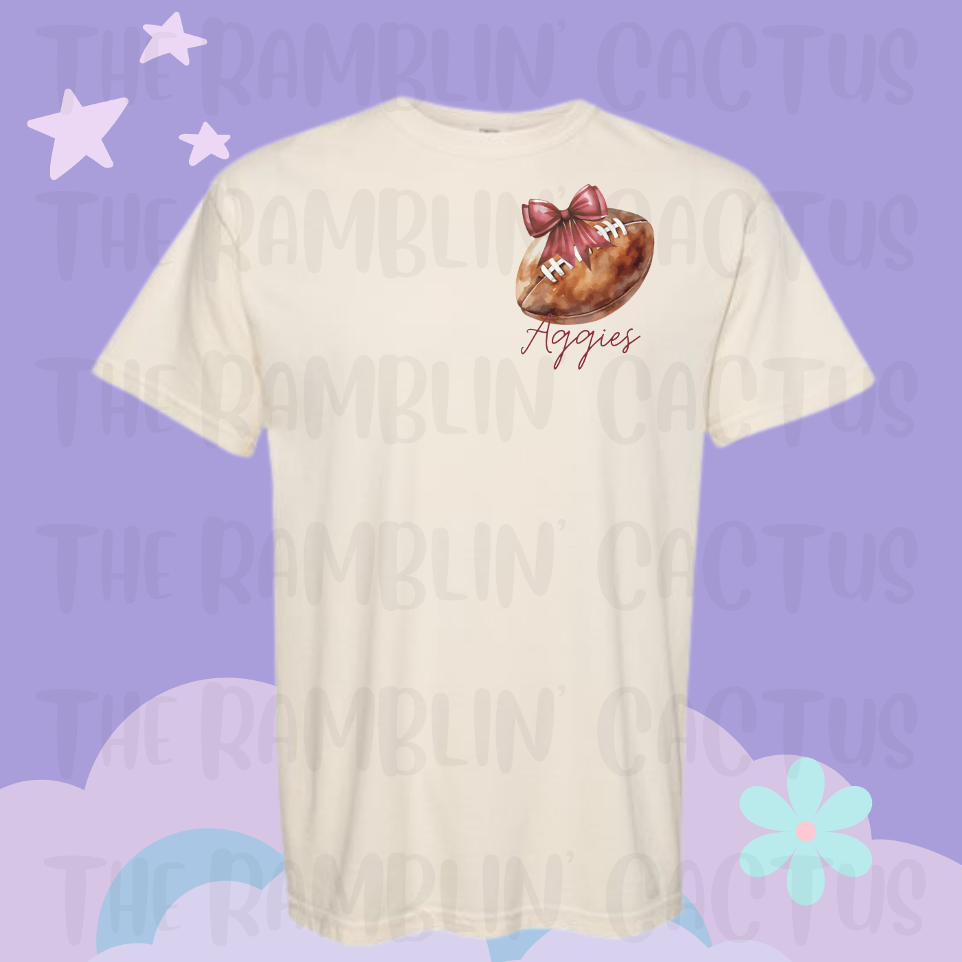 Aggies Coquette Tee