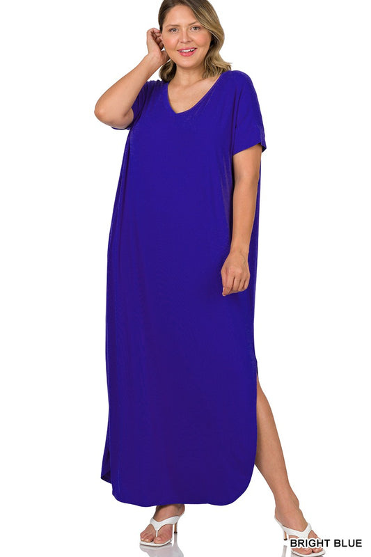 | '- Bright Blue Maxi