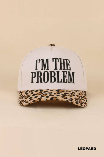 I'm The Problem Two Tone Snapback Hat