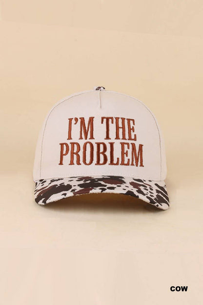 I'm The Problem Two Tone Snapback Hat