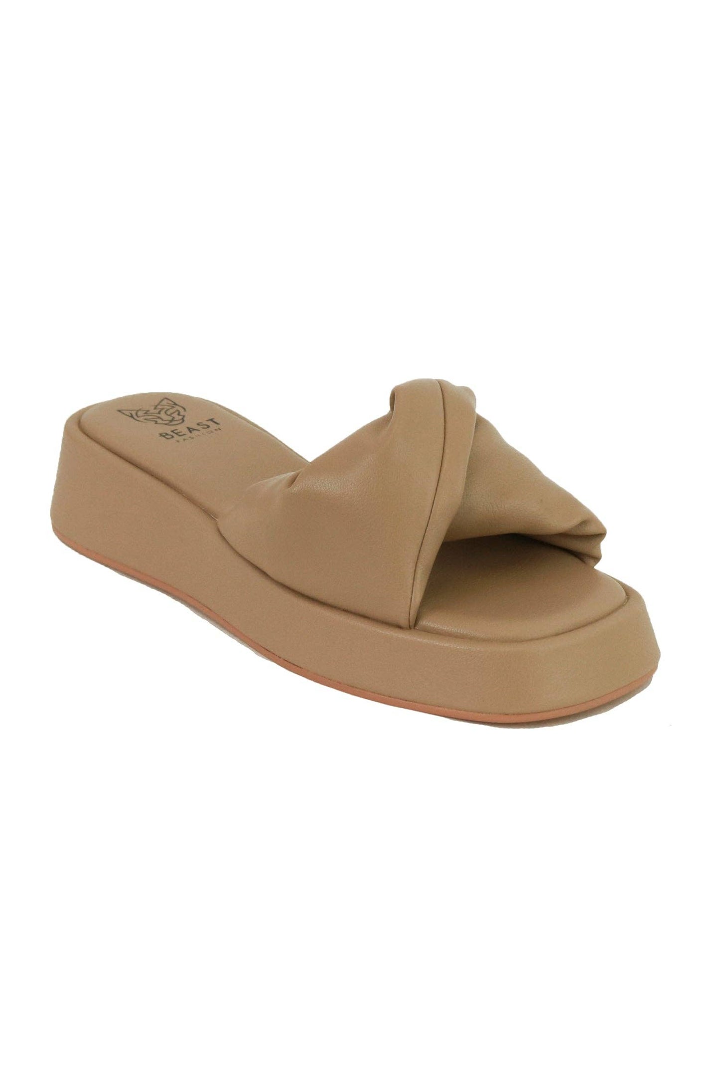 Platform Slide Sandals