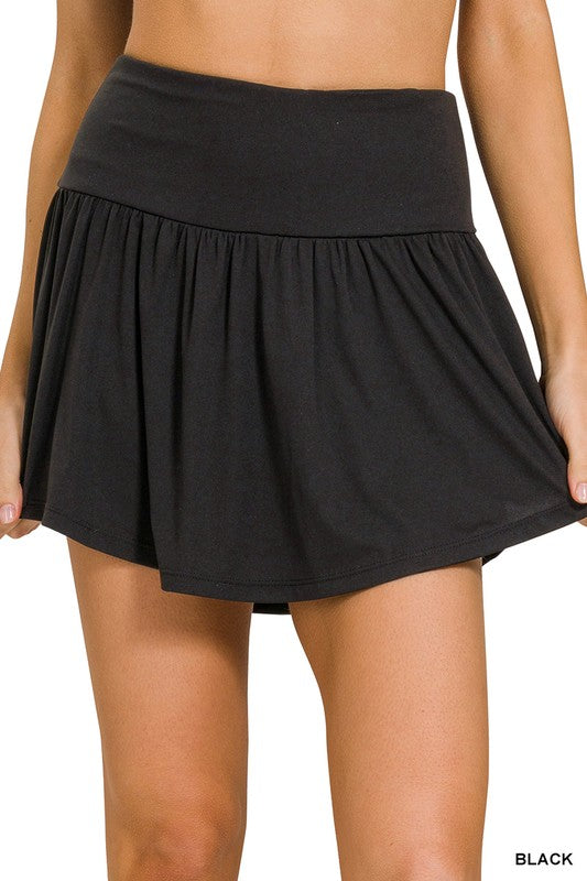 - Black Tennis Skirt