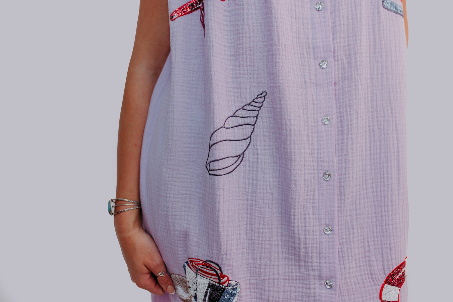 Sequins Beach Life Dress