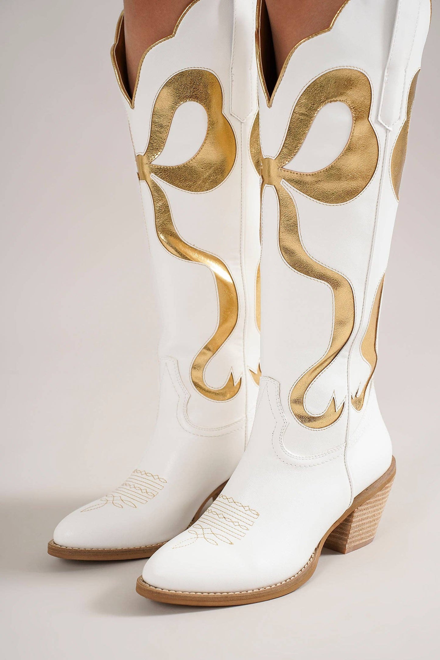 Bow Western Boots