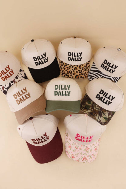 Dilly Dally Two Tone Snapback Hat
