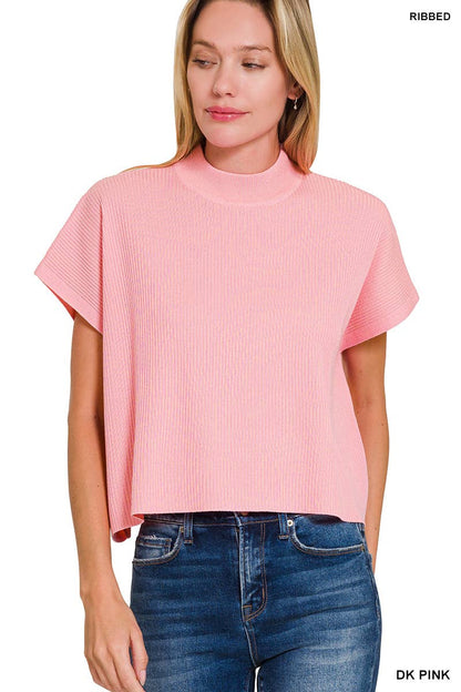 Mock Neck Top