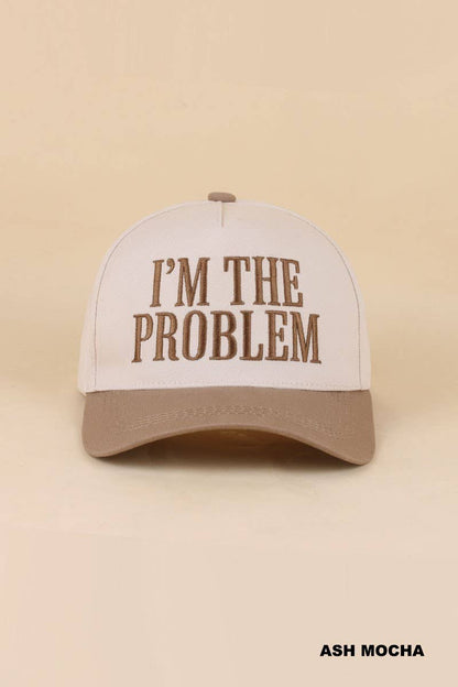 I'm The Problem Two Tone Snapback Hat
