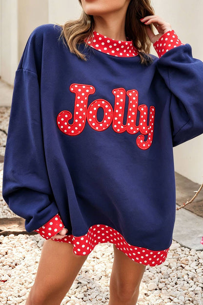 Holiday Mock Neck Sweatshirt