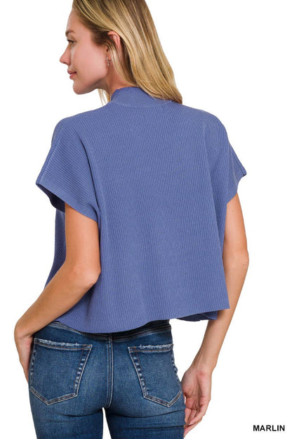 Mock Neck Top