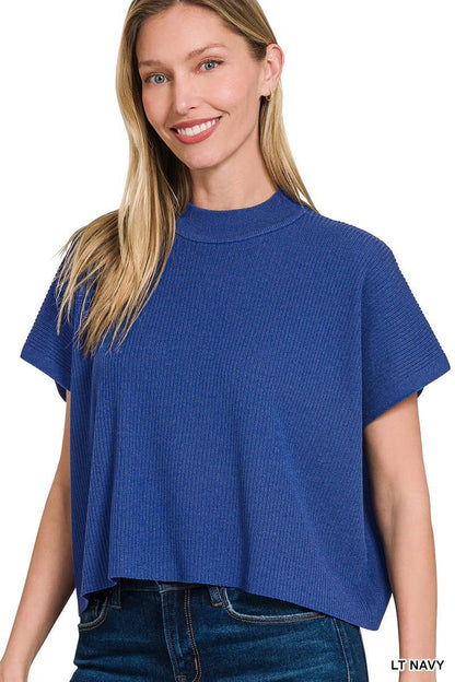 Mock Neck Top