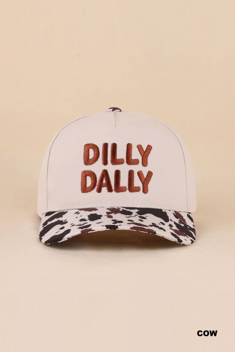 Dilly Dally Two Tone Snapback Hat