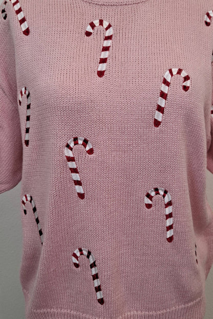 Candy Cane Sweater