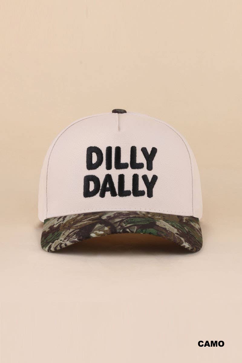Dilly Dally Two Tone Snapback Hat