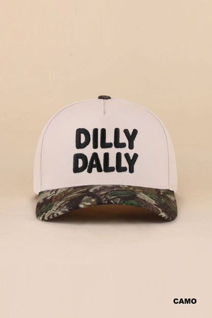 Dilly Dally Two Tone Snapback Hat