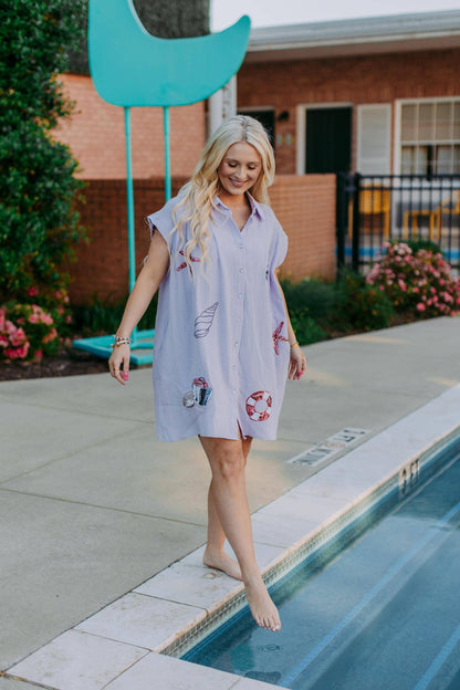 Sequins Beach Life Dress