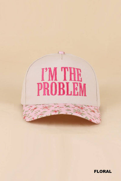 I'm The Problem Two Tone Snapback Hat