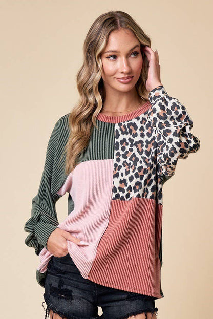 Color Block Sweatshirt