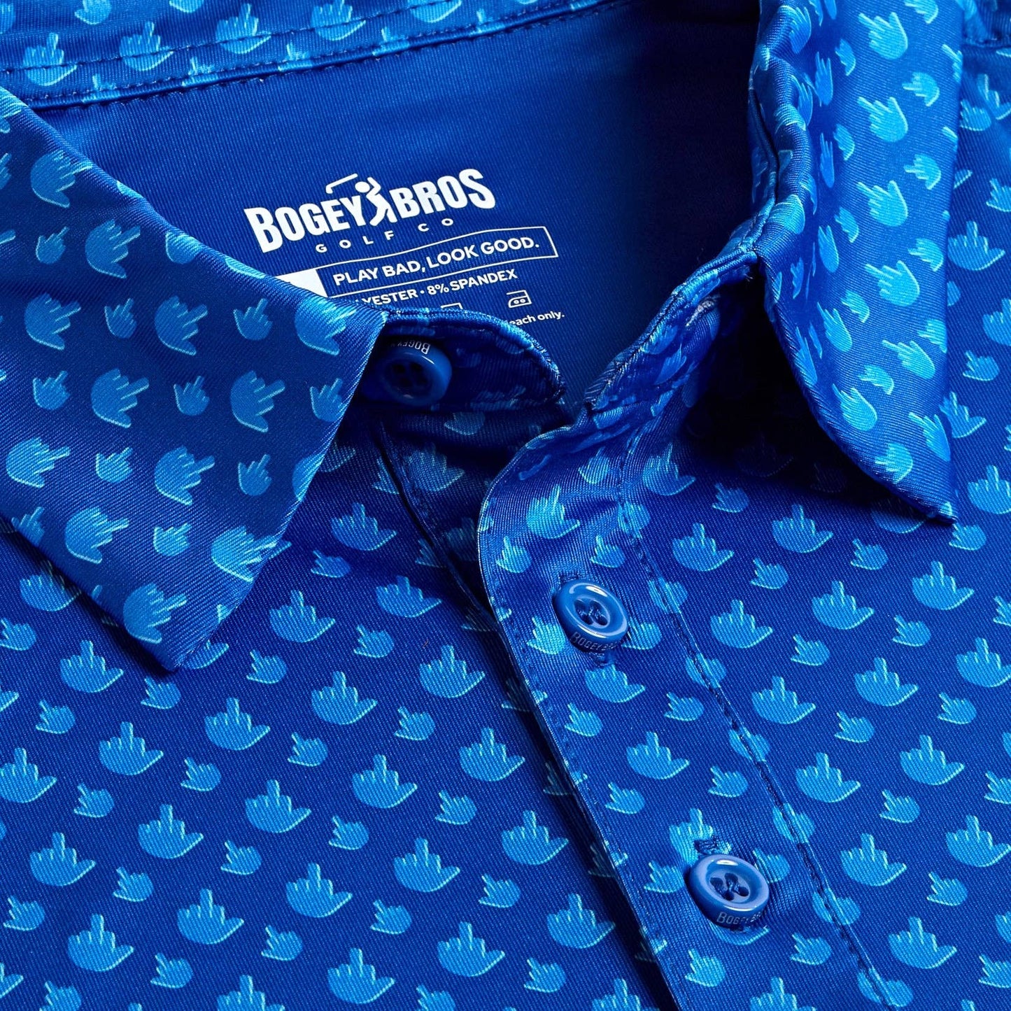 Birdie Finger - Blue Jay - Polo