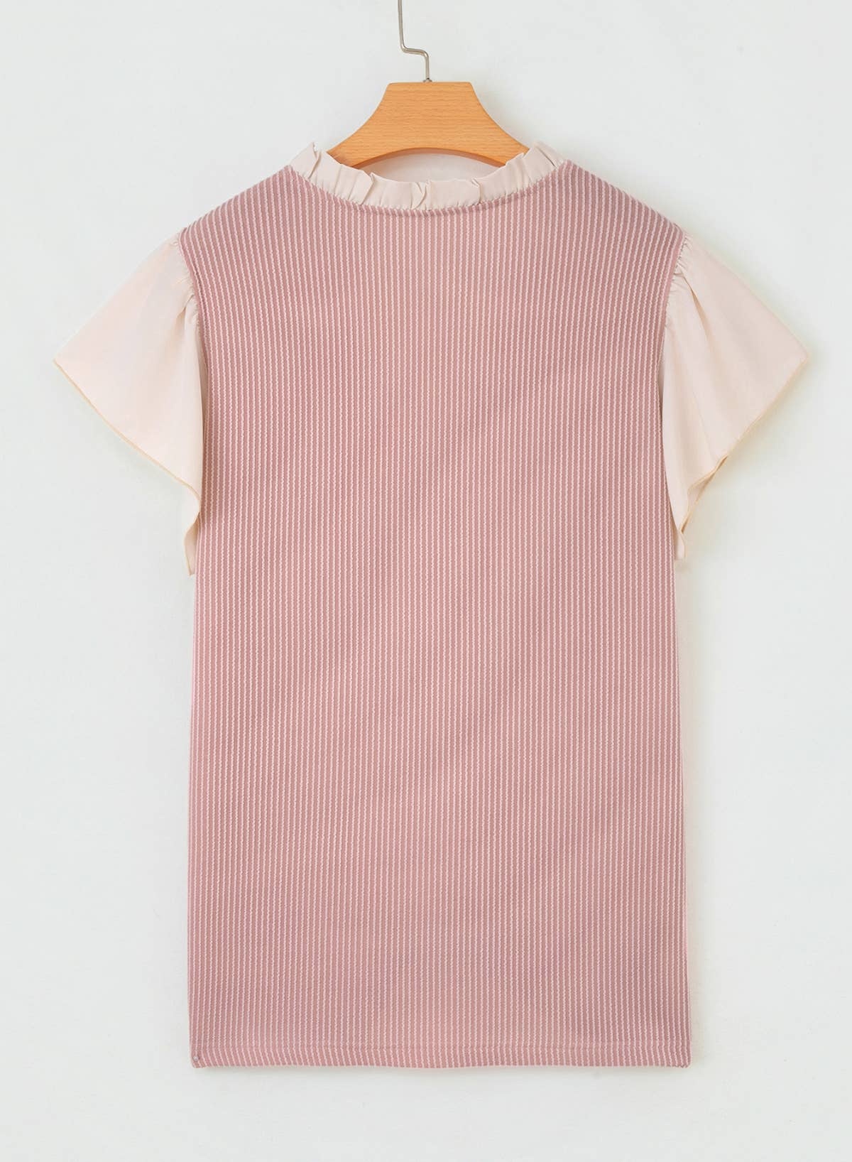 Frilled Neckline Blouse