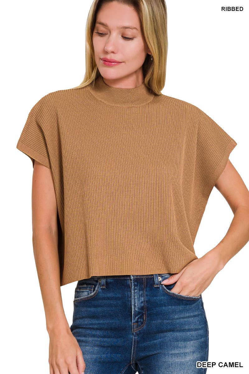 Mock Neck Top