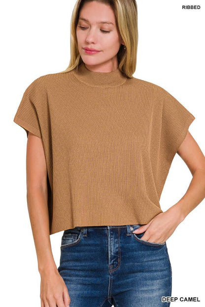 Mock Neck Top