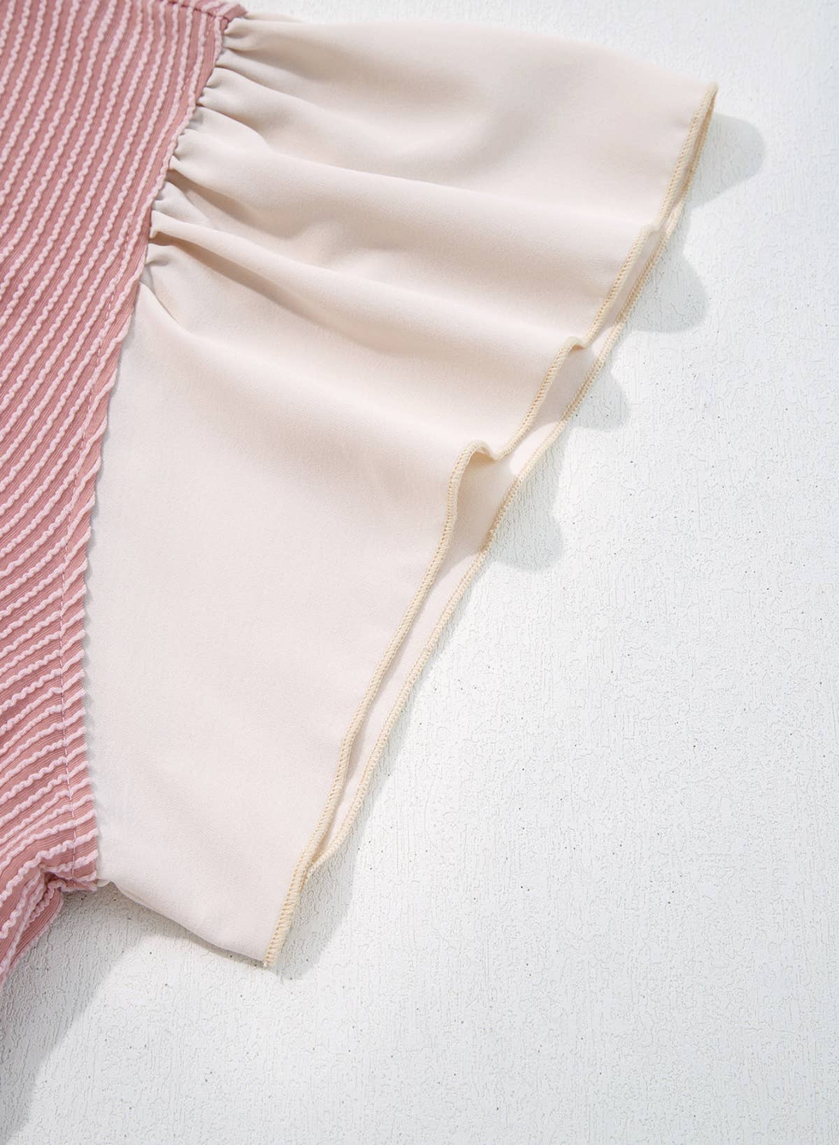 Frilled Neckline Blouse