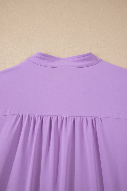 V Neck Summer Blouse