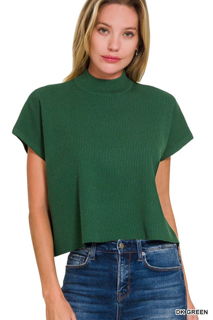 Mock Neck Top