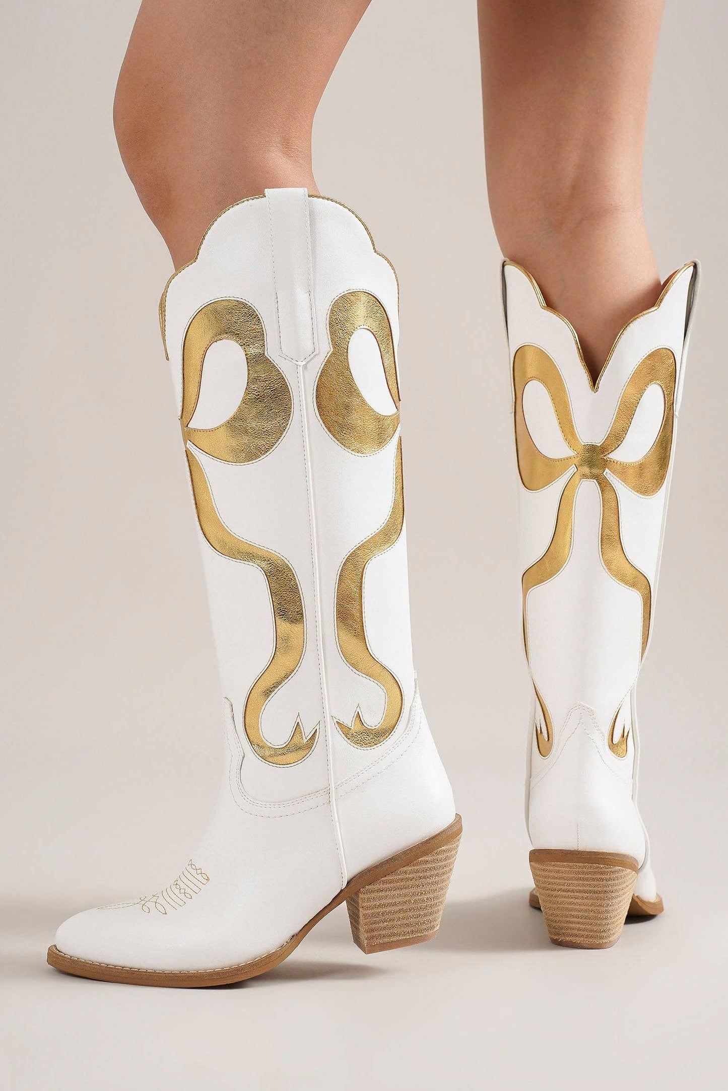 Bow Western Boots