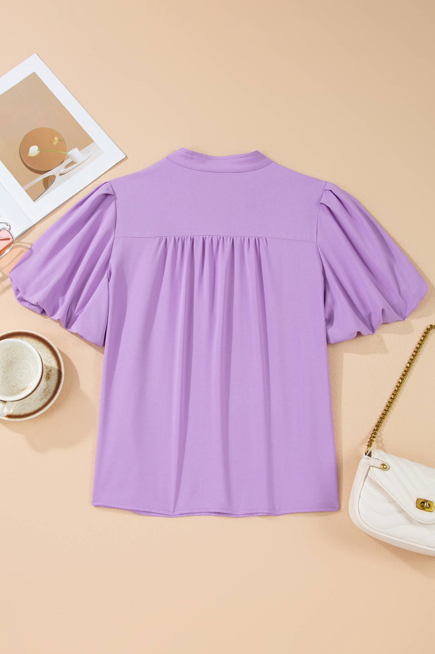 V Neck Summer Blouse