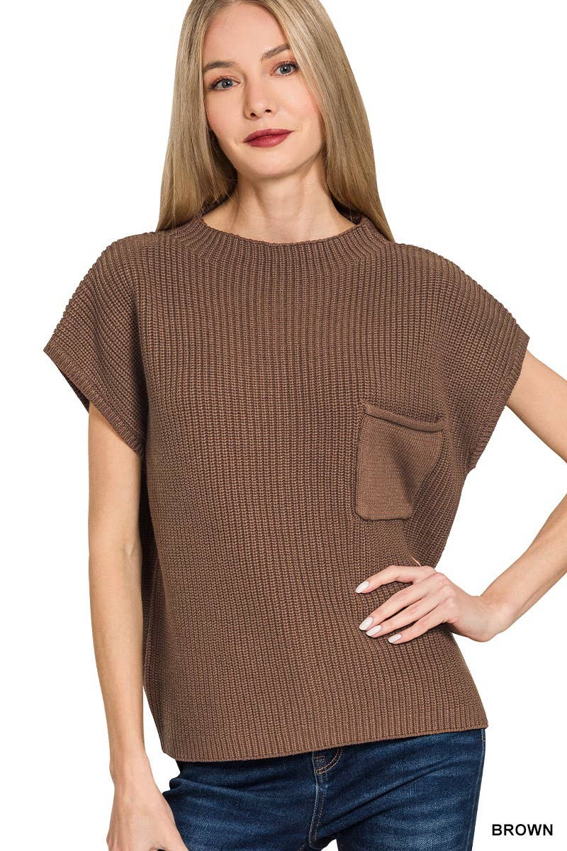 Mock Neck Sweater