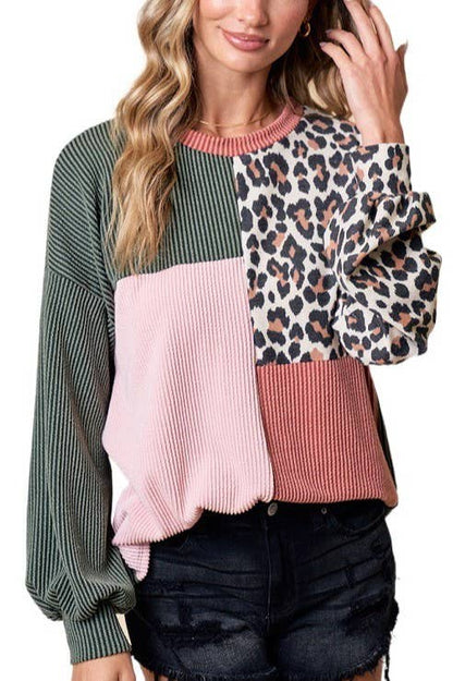 Color Block Sweatshirt