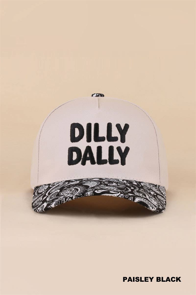 Dilly Dally Two Tone Snapback Hat