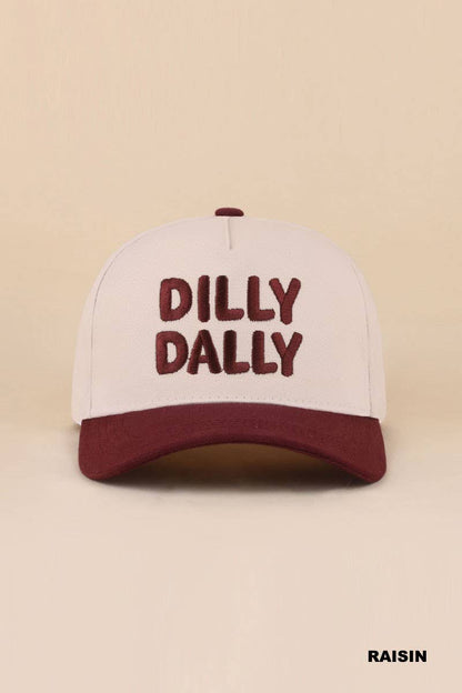 Dilly Dally Two Tone Snapback Hat
