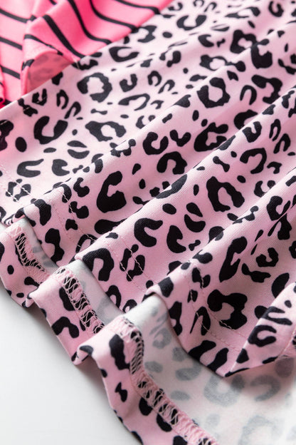 Leopard Striped Top