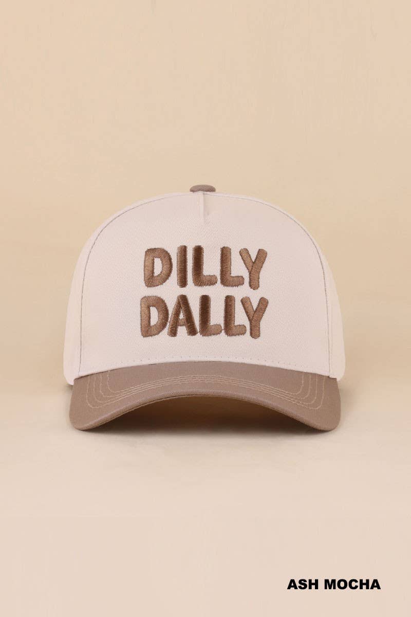 Dilly Dally Two Tone Snapback Hat