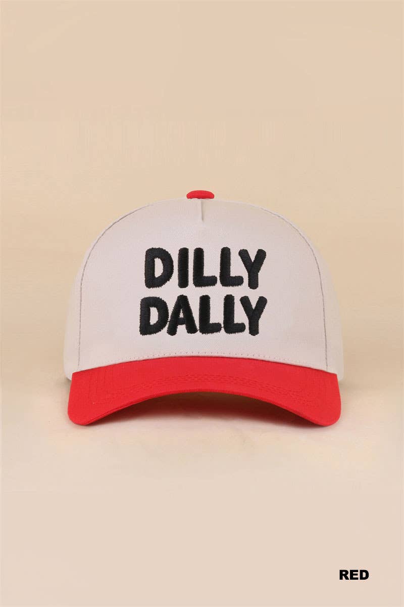 Dilly Dally Two Tone Snapback Hat